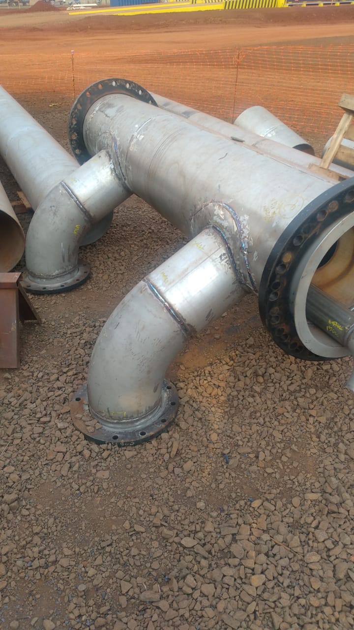 Fabricação de spool de tubulações